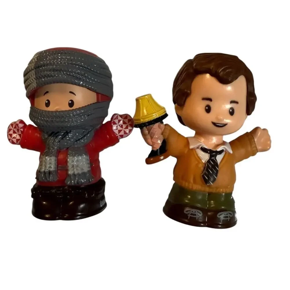 Fisher-Price Little People A Christmas Story Dad & Randy Leg Lamp Movie Figures
